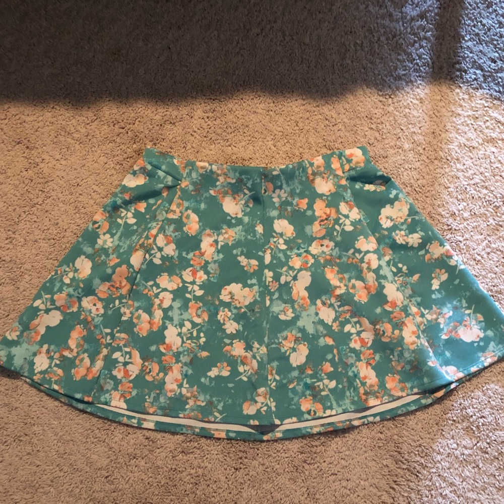 Floral Skater Skirt 🌼🌺🌸